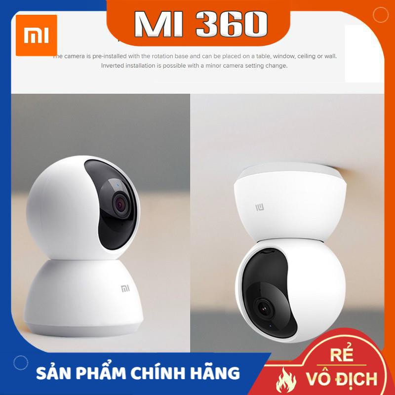 [Mã 267ELSALE hoàn 7% đơn 300K] ⚡HÀNG CHÍNH HÃNG⚡CAMERA IP XOAY 360 ĐỘ XIAOMI 1080P-1296P | WebRaoVat - webraovat.net.vn