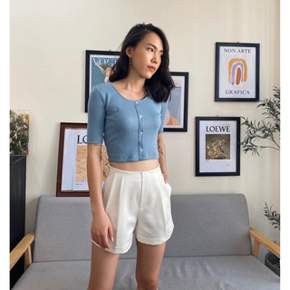 Quần short trắng nữ EDINI - S135
