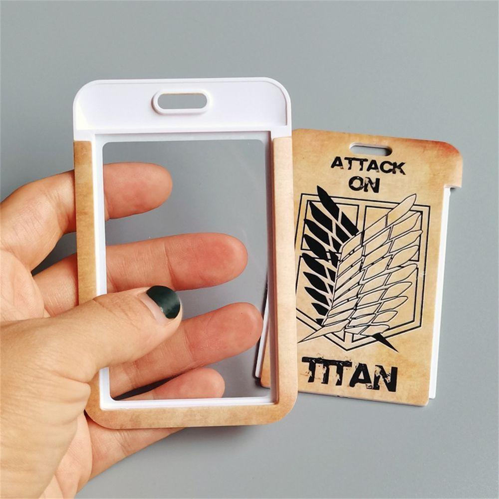 MIHAN1 Dây Đeo Thẻ ID / Thẻ Ngân Hàng Thu Gọn Được Họa Tiết Đáng Yêu