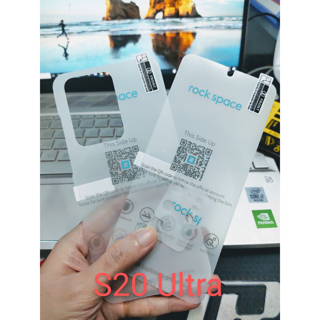 Miếng Dán PPF Rock Space SamSung Galaxy S20 Ultra/ SamSung Galaxy S20+/ S20 UW/ SamSung Galaxy S20