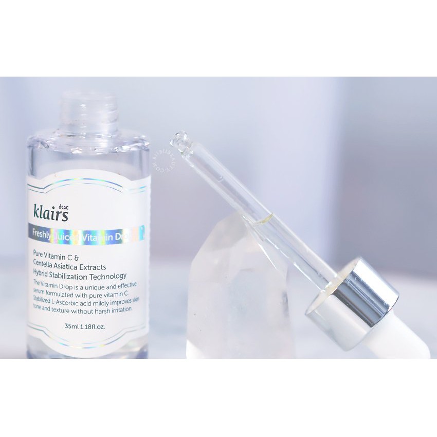 Tinh chất dưỡng sáng và trẻ hóa da Dear Klairs VitaminC Freshly Juiced Vitamin Drop 35ml