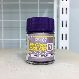 [NEW] Sơn: Mr Clear Color GX GX101-108 (Lacquer) (Mua 04 lọ Mr Color Bất Kỳ tặng 03 lọ đựng sơn 10ml)
