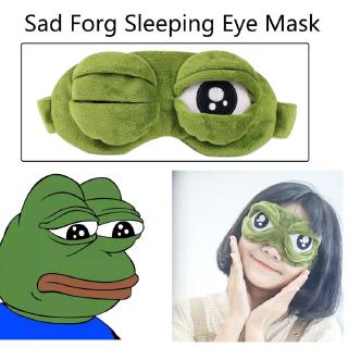 【COD】Miếng Bịt Mắt Ngủ Hình Ếch Dễ Thương Co Giãn