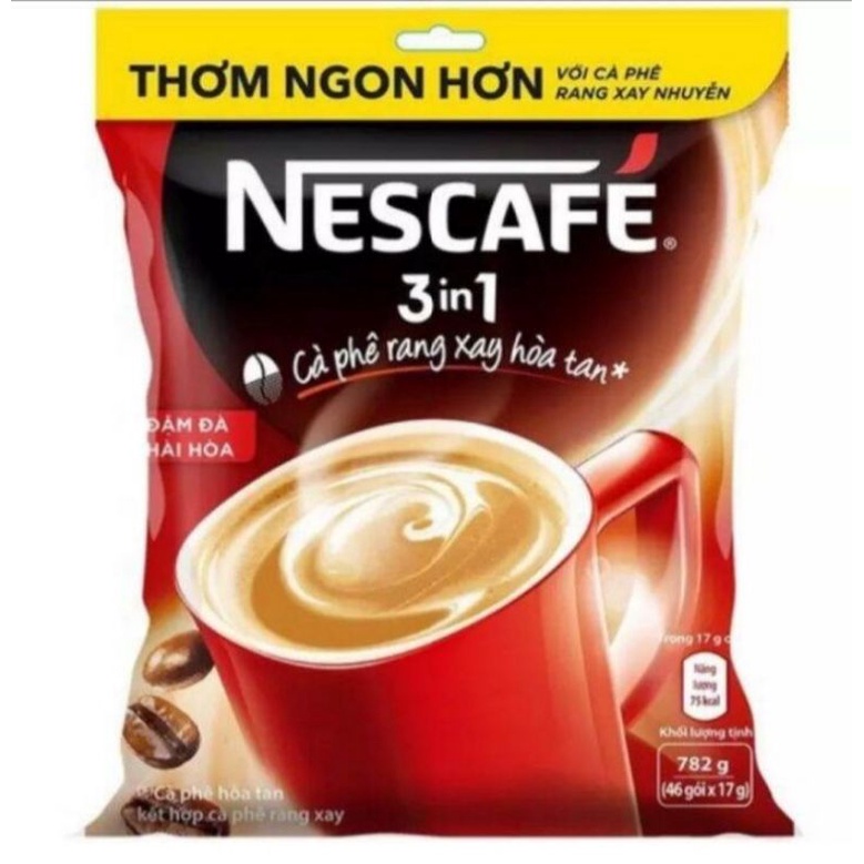 cafe nescafe hòa tan bịch 46 gói