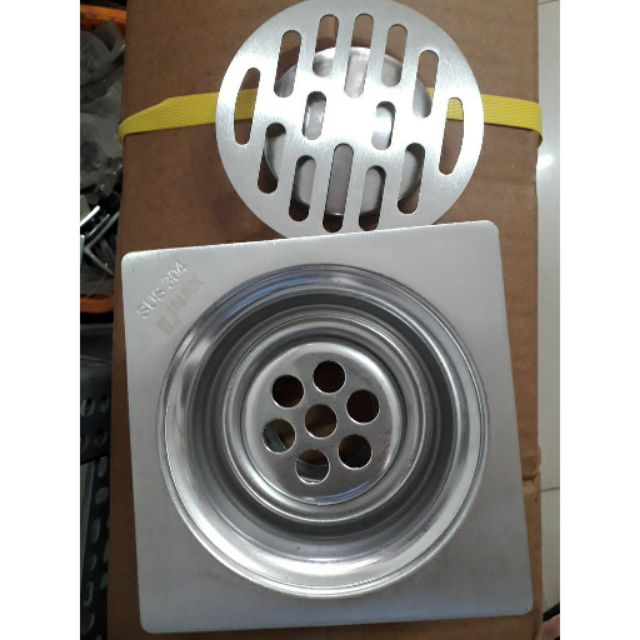 Phễu thoát nước (hố ga) 120mm Inox 304