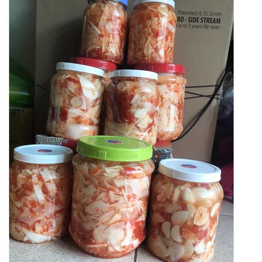 Măng ớt - Đặc sản núi rừng