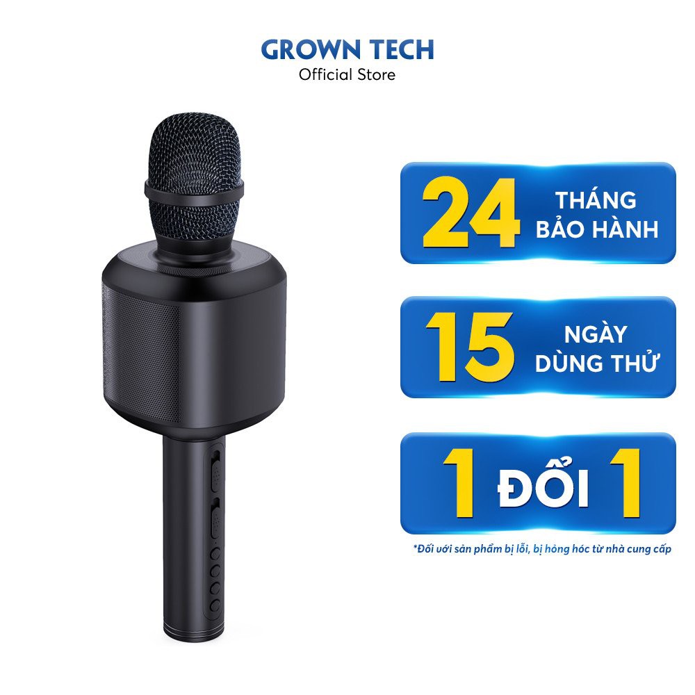 [Mã ELHACE giảm 4% đơn 300K] Micro bluetooth đa năng GrownTech YS 88 karaoke thu âm