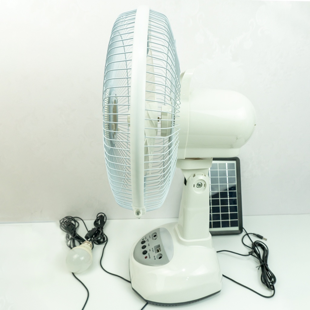 Quạt sạc tích điện Recharaeable Fan quạt sạc tích điện năng lượng mặt trời đa năng