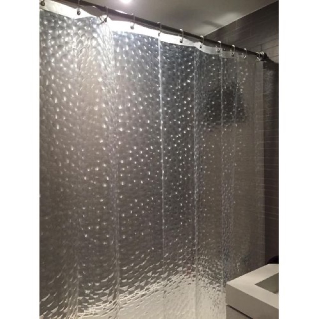 RÈM PHÒNG TẮM / RÈM CỬA SỔ HOẠ TIẾT KẺ TRONG 180x180 Loại 1