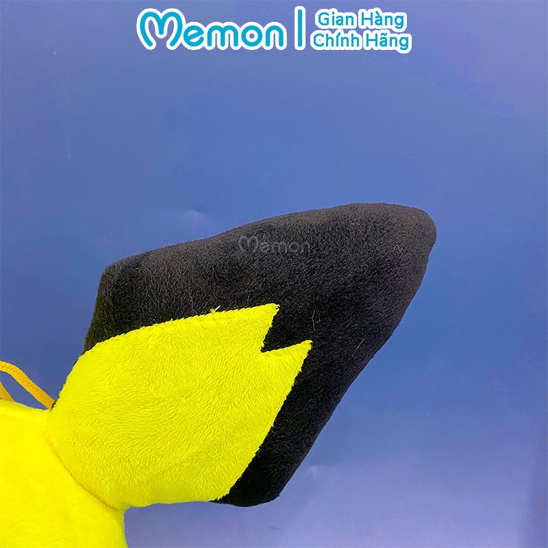 Gấu Bông Pikachu Tai Đen Pokemon Cao Cấp Memon
