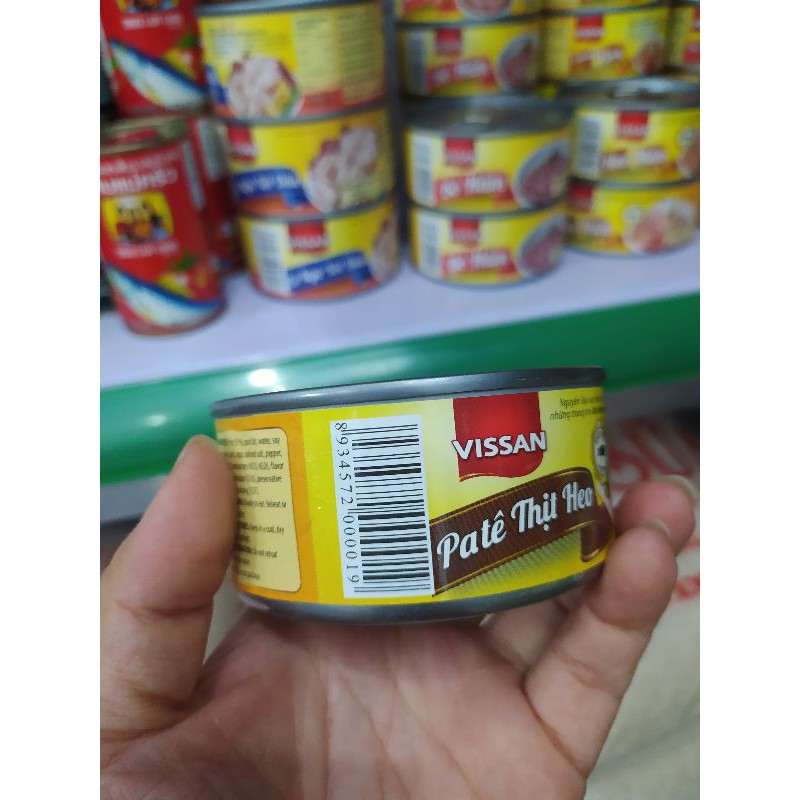 Pate thịt heo Vissan 170g