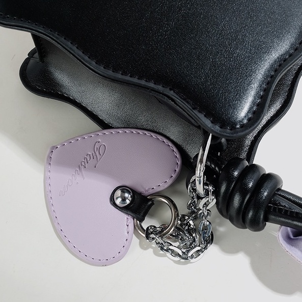 🌸Hàng Order🌸 Túi Xách Nữ CEEKAY Da Trơn Kiểu Sóng Khóa Kéo Quai Da Đan Đính Nơ Sang Chảnh Nữ Tính 🌸Hàng Quảng Châu