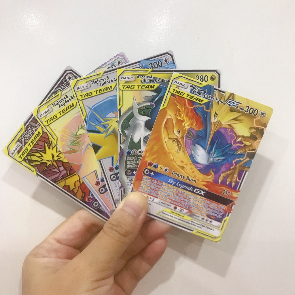 Trọn bộ 120 Thẻ bài Pokemon TAG TEAM đã phát hành
