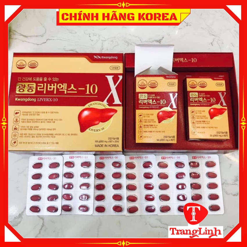 Viên bổ gan Kwangdong hàn quốc, hộp 120 viên - Bổ gan hàn quốc nội địa - tranglinhkorea