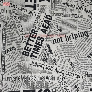 Giấy dán tường giả báo, không sẵn keo, khổ 53cm