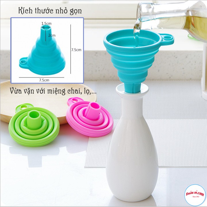 Phễu Silicone Gấp Gọn Tiện Dụng - br00372