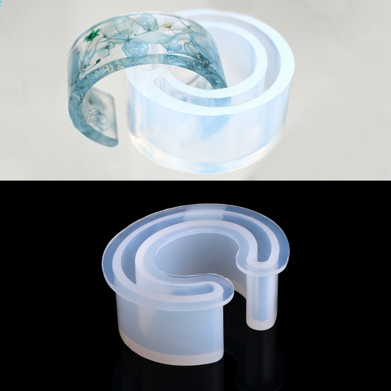 Khuôn Silicone Làm Vòng Đeo Tay / Trang Sức Hình Hoa Diy