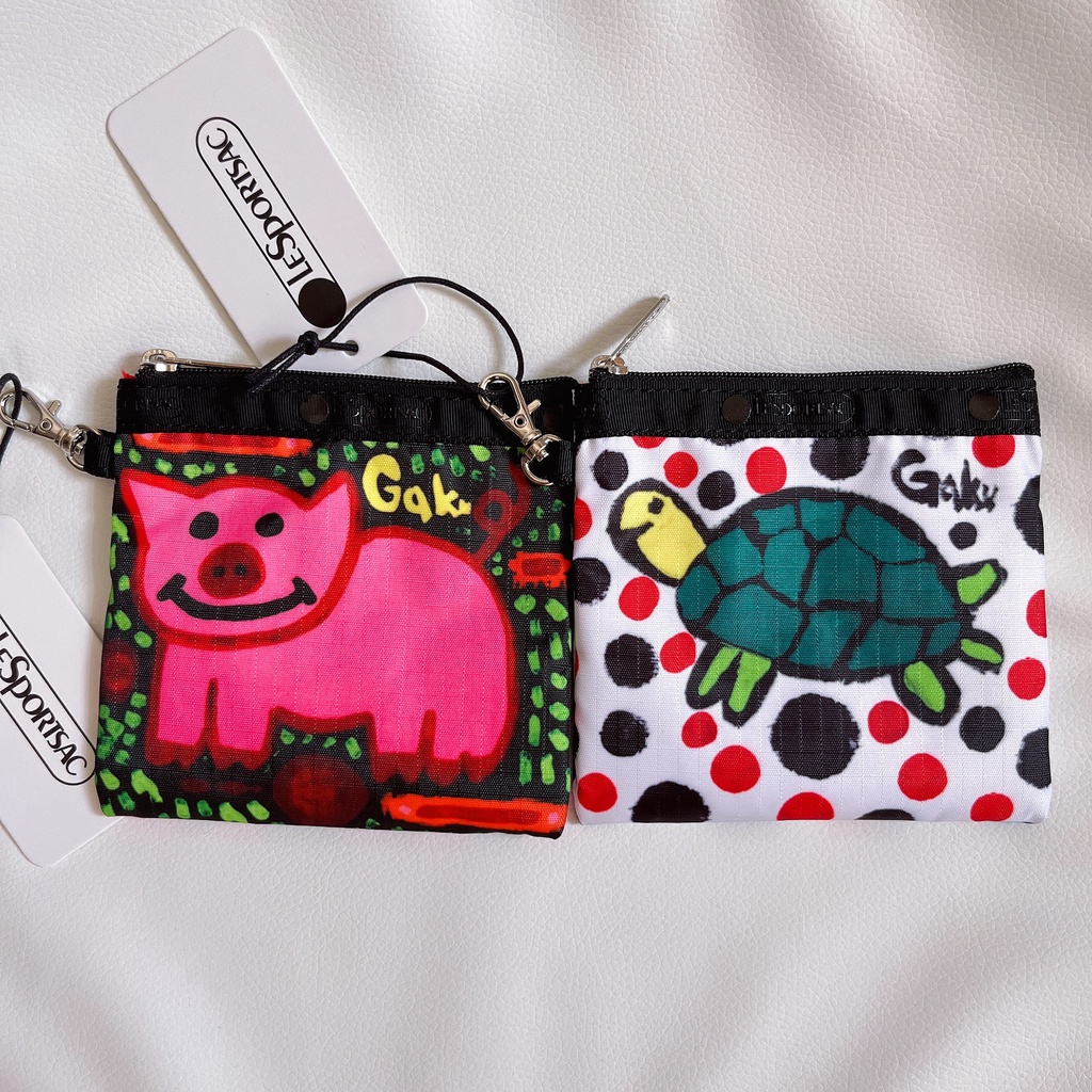 Ví Đựng Thẻ ID / Tiền Xu Kèm Móc Treo Mini Dễ Thương Tiện Dụng Cho Luxbao