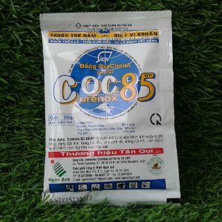 Thuốc trừ nấm bệnh và diệt khuẩn COC 85WP