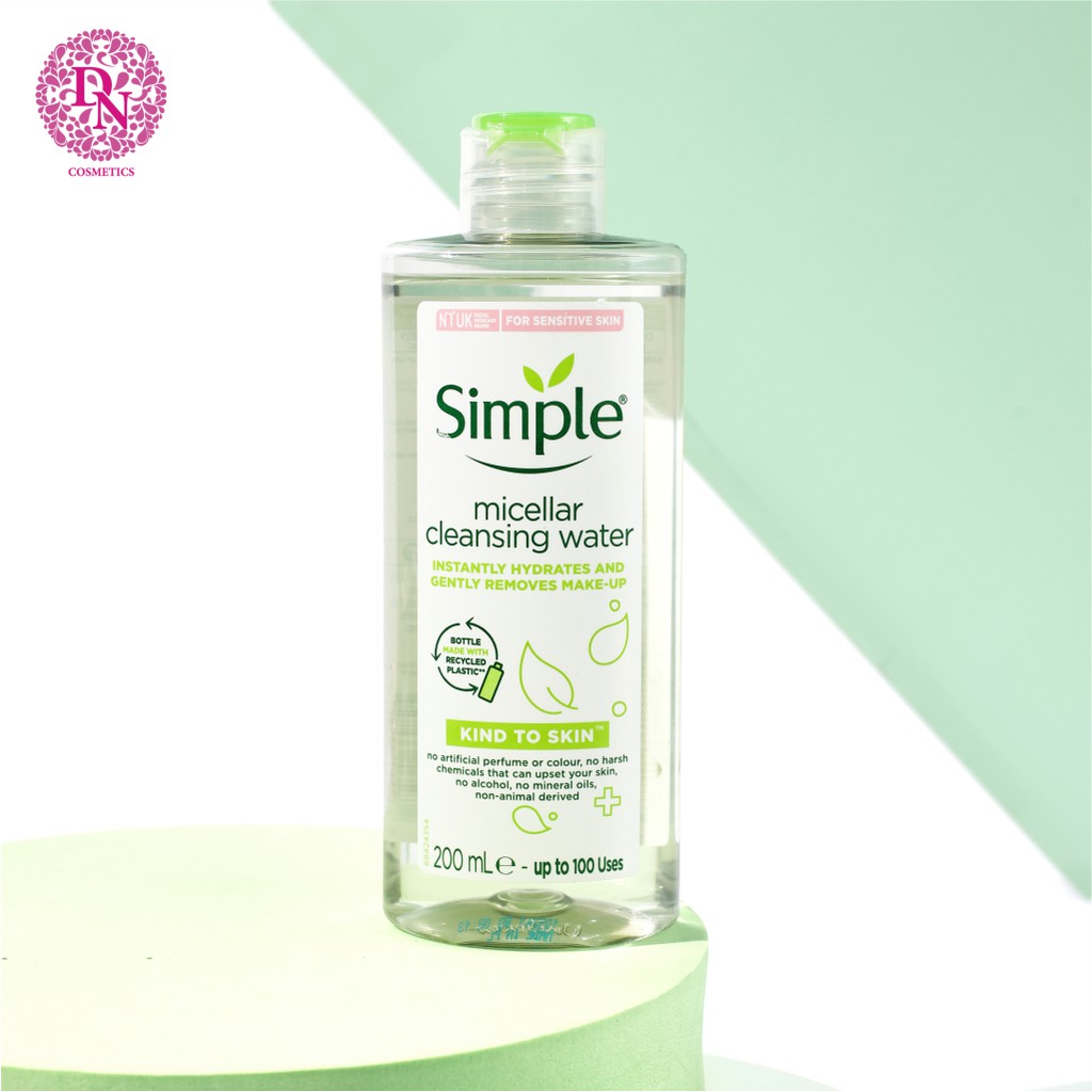 Nước Tẩy Trang Simple Micellar Cleansing Water 200ml