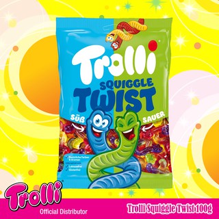 [GÓI 100G] Kẹo Dẻo TROLLI The Squiggles CON SÂU Gói 100g - Đức
