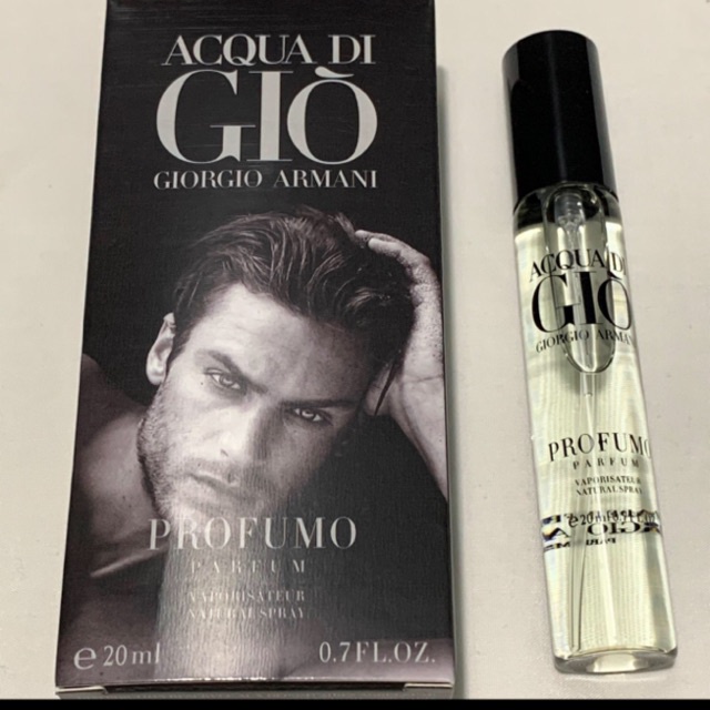 Nước Hoa Nam Giò Đen  20ml Hương thơm nam tính mạnh mẽ...