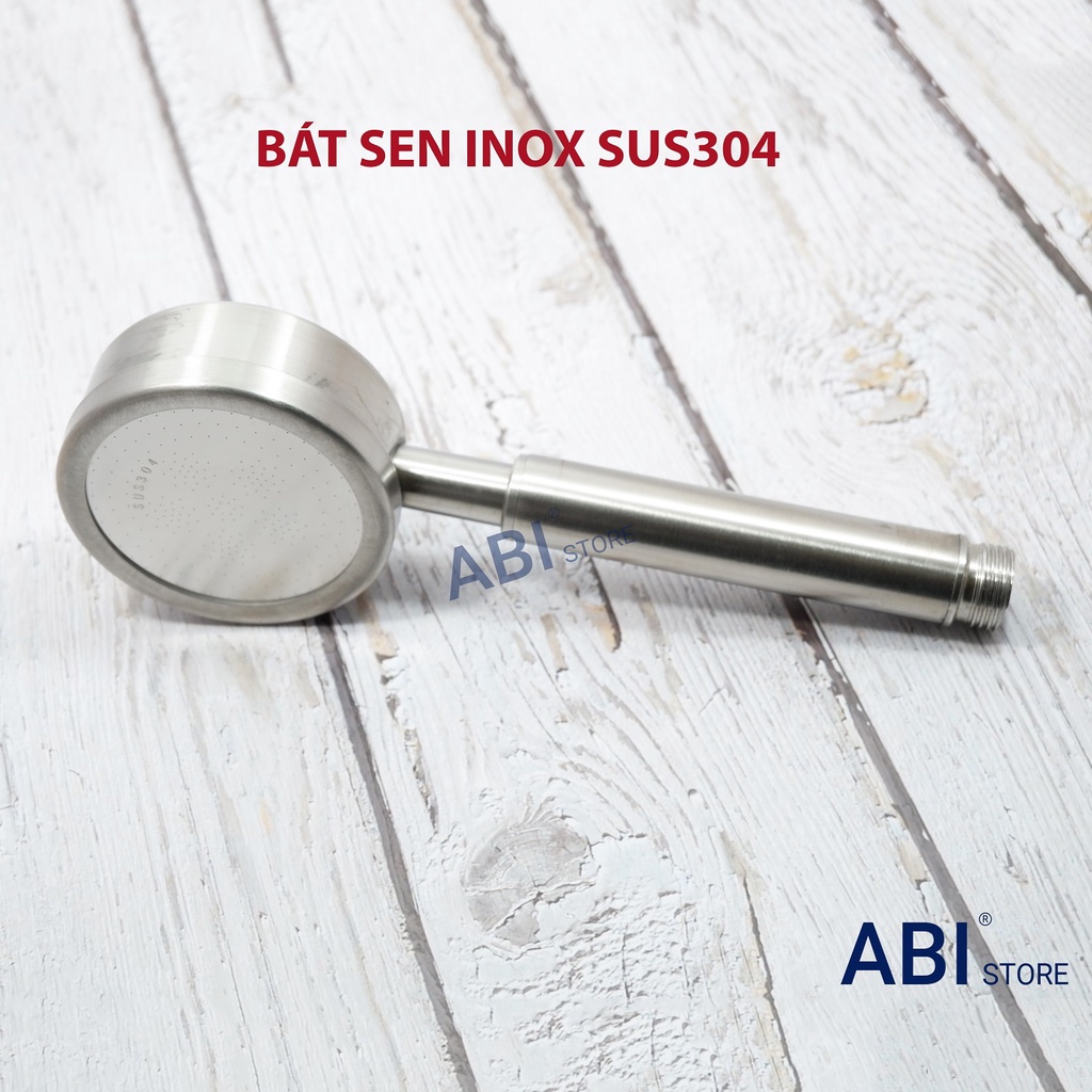 Bát sen tắm tăng áp inox 304 cao cấp, tay vòi hoa sen hàng đẹp