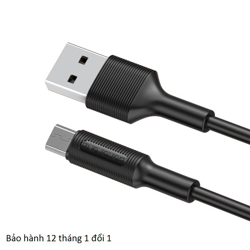 Cáp sạc Micro USB Borofone BX1 dài 1m