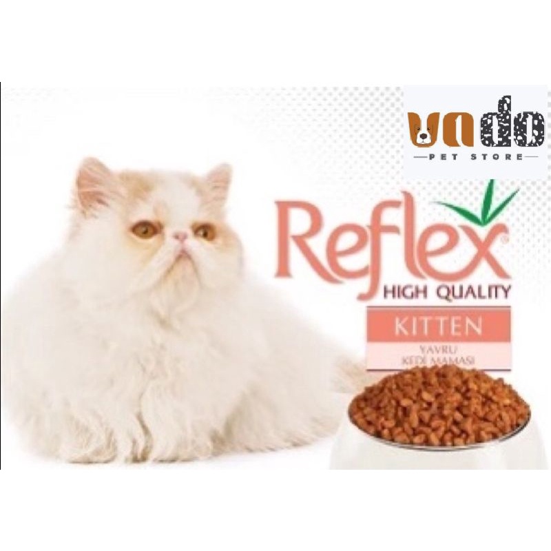 Hạt Reflex kitten - Thức ăn hạt Reflex cho mèo con - Túi 2kg