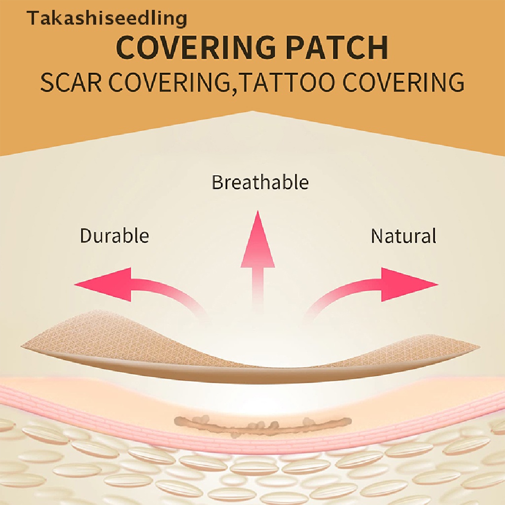 Miếng Dán Che Khuyết Điểm Hình Xăm Bằng Silicone Vô Hình Thoáng Khí Thân Thiện Với Da Chống Nước