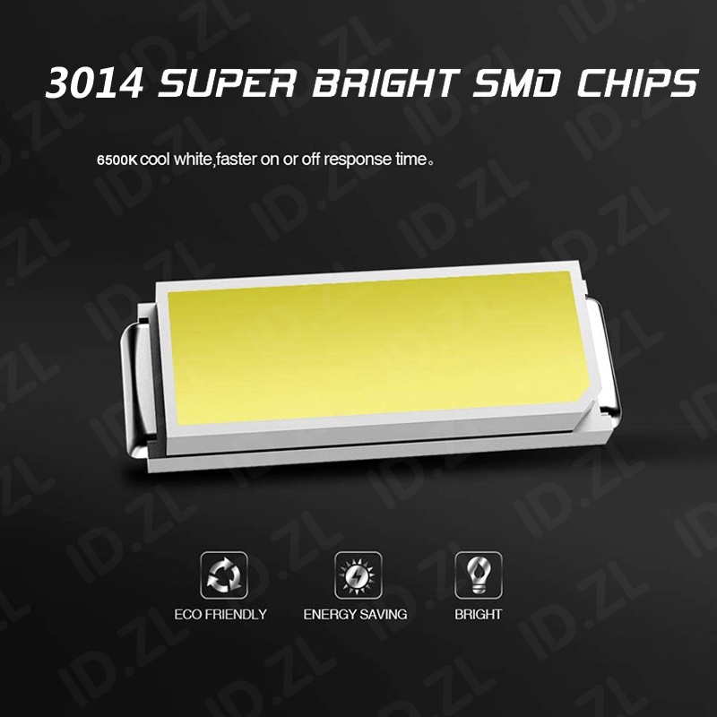 1 Bóng Đèn LED C5W 31mm 36mm 39mm 41mm 12V 4014 SMD 7000K Cho Xe Hơi