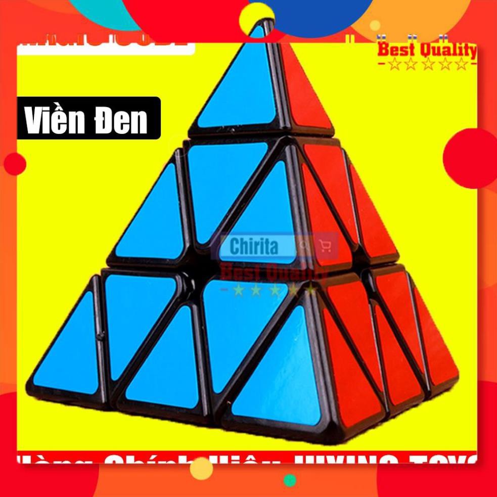 Rubik Tam Giác Viền Đen 3 Tầng - Chính Hiệu JU XING TOYs Cao Cấp - Rubik Biến Thể Hình Kim Tự Tháp A107221