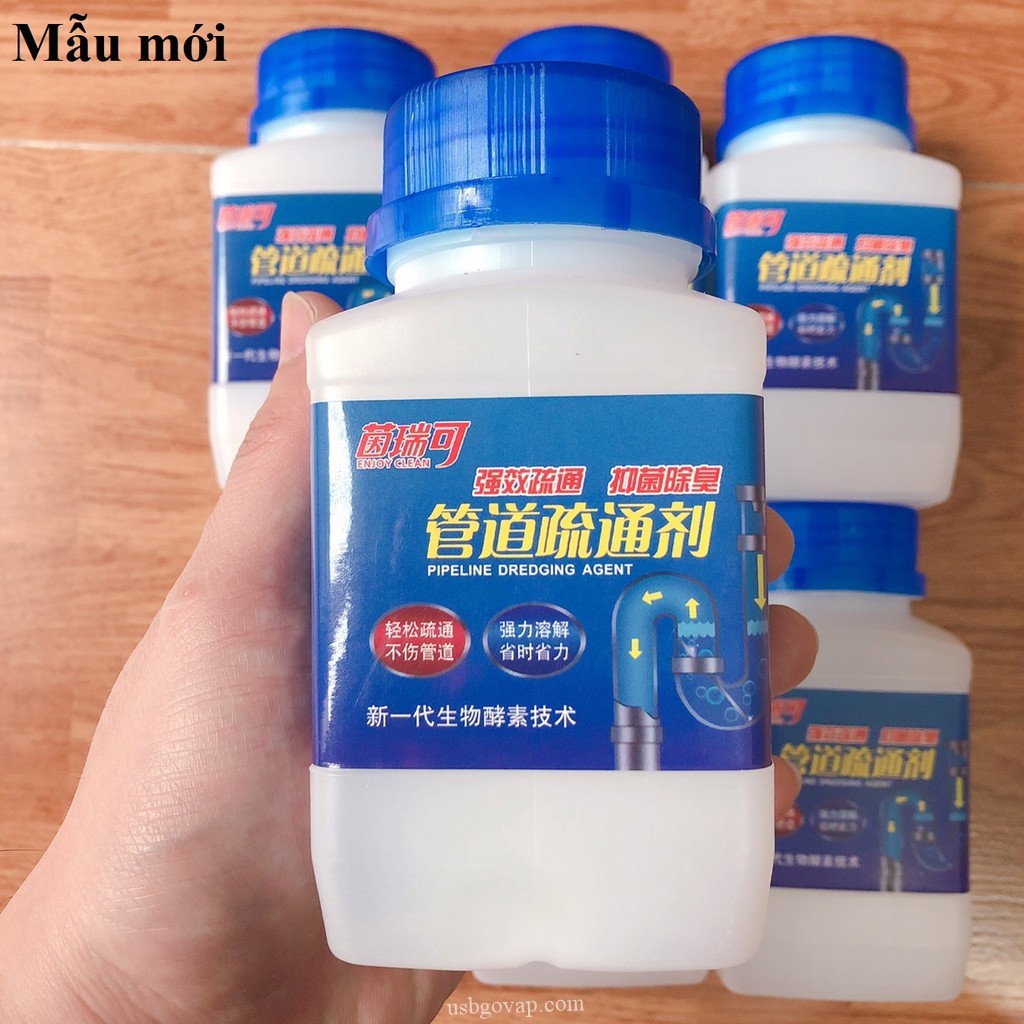 Bột Thông Tắc Cống Loại Lớn Cực Mạnh 260gram Thông Bồn Cầu  S158