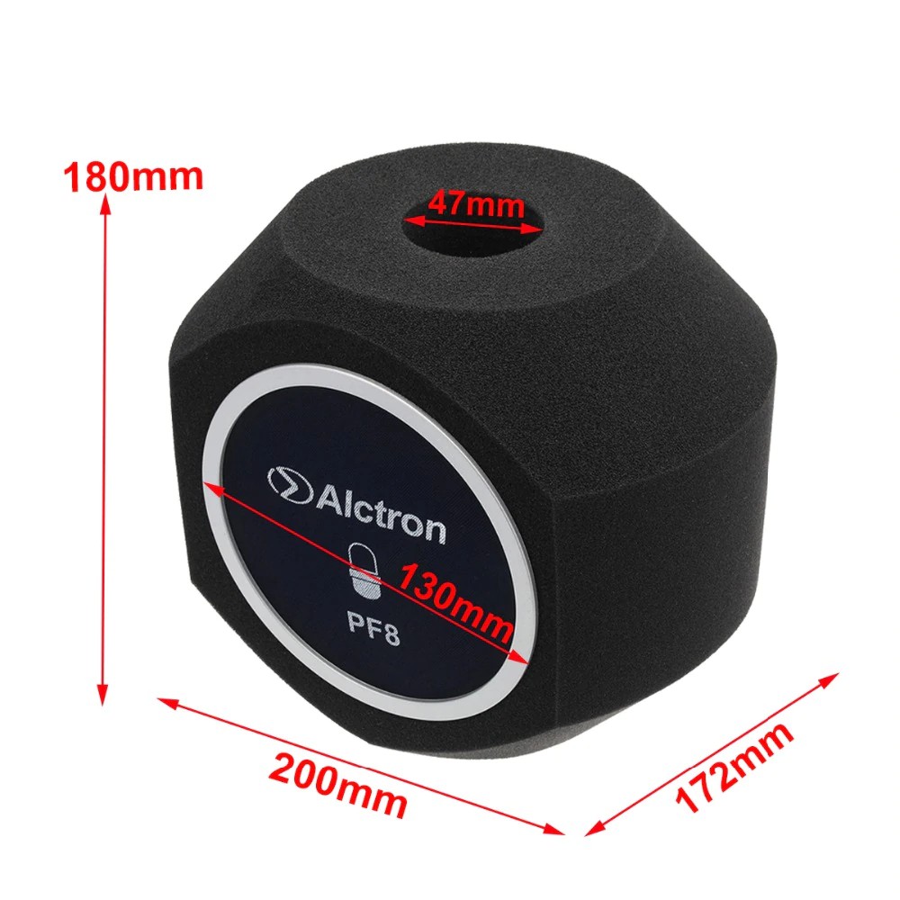 Tấm Chắn Có Màng Lọc Âm Hiệu Quả Cho Micro Thu Âm  Alctron PF8