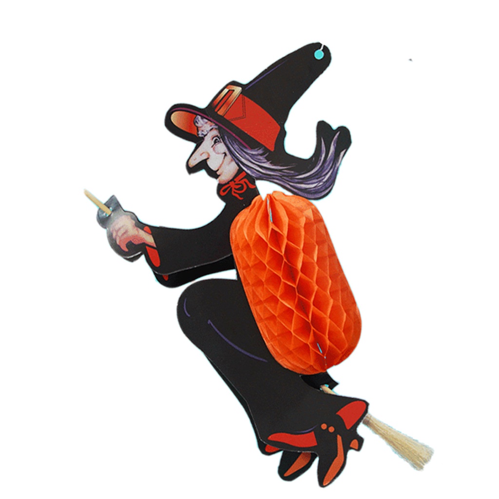 Halloween Kinh Dị Origami Treo Đồ Trang Trí Nhà Ma Ám Nhà Hàng Trong Nhà Nhện Thủ Công Trẻ Em Đạo Cụ