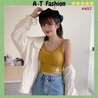 Áo Bra Nữ ❤️FREESHIP❤️ Áo Bra Tập Gym In Hình Hoa Cúc Dễ Thương Xịn Xò A - T Fashion - ABR2