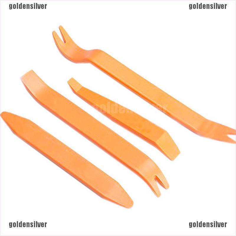 Set 4 Dụng Cụ Tháo Lắp Bảng Điều Khiển Radio Cho Xe Hơi