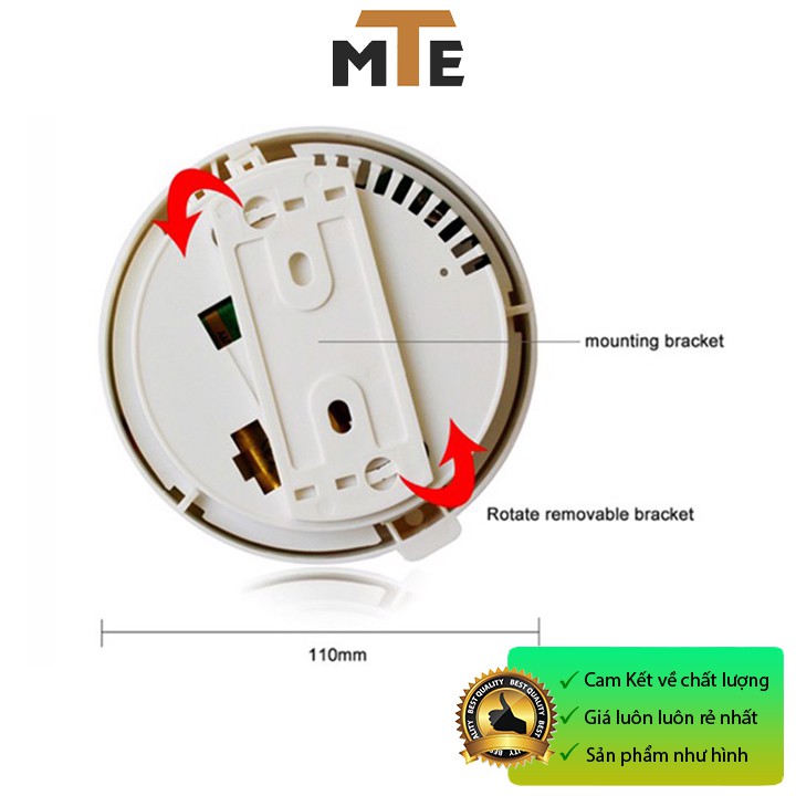 Đầu báo cháy 4in1 báo khói giao tiếp không dây RF 315Mhz