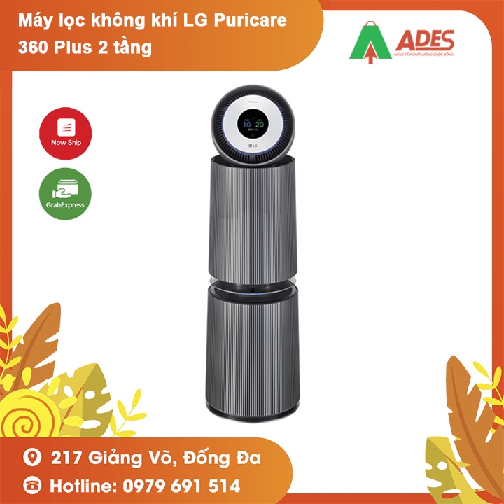 Máy lọc không khí 2 tầng LG Puricare 360˚ Plus AS301DWFA / AS301DNPA / AS351NNFA - Bảo hành chính hãng 24 tháng