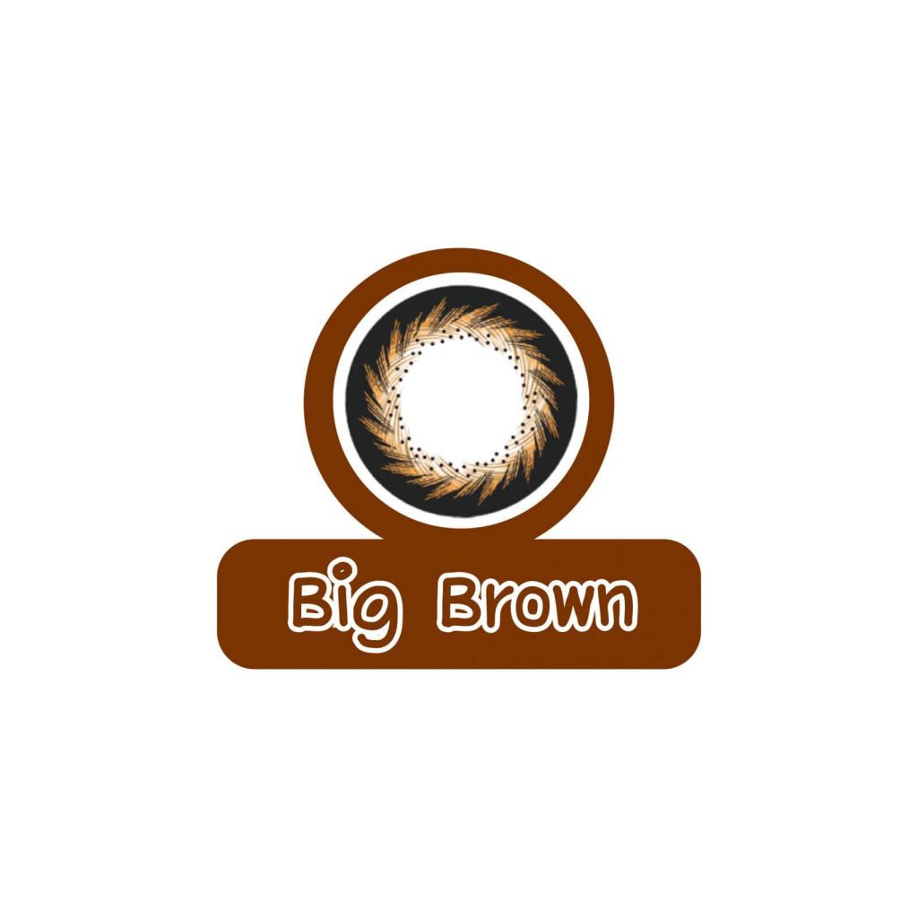 Kính áp tròng màu Maxim Colors - Big Brown Hàn Quốc có độ ( 0.00 - 9.00)