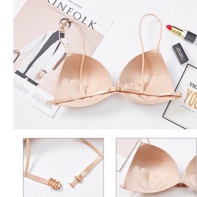 Áo Bra dây mảnh không gọng mặc siêu thoải mái đúc su BR05