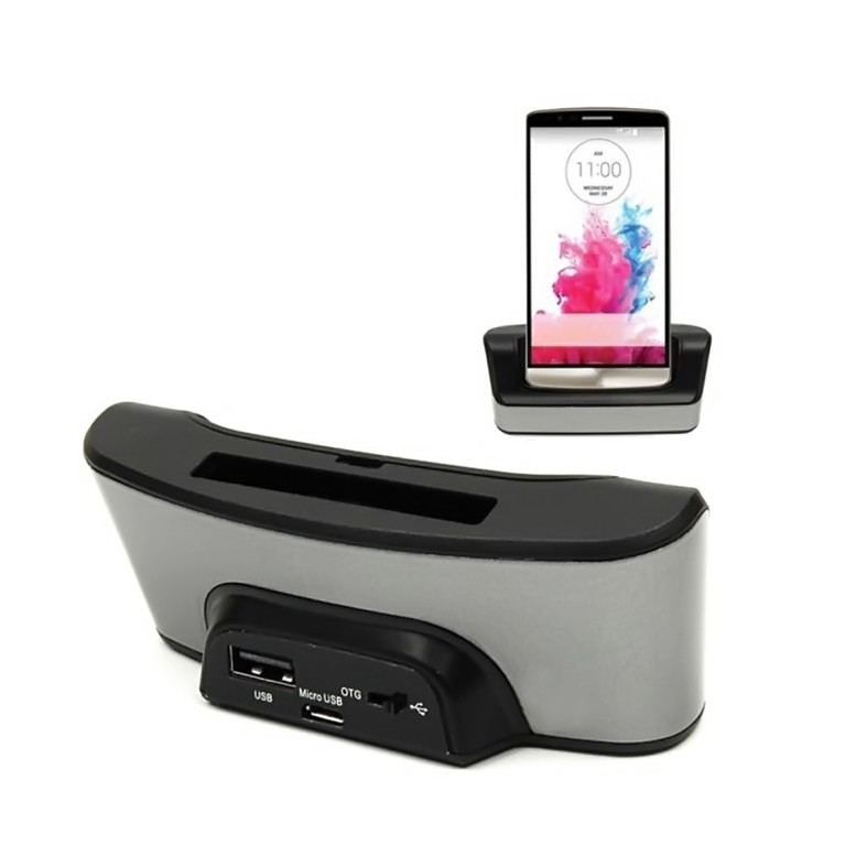 Dock sạc LG G3 sạc đồng thời Cho cả điện thoại và pin ngoài
