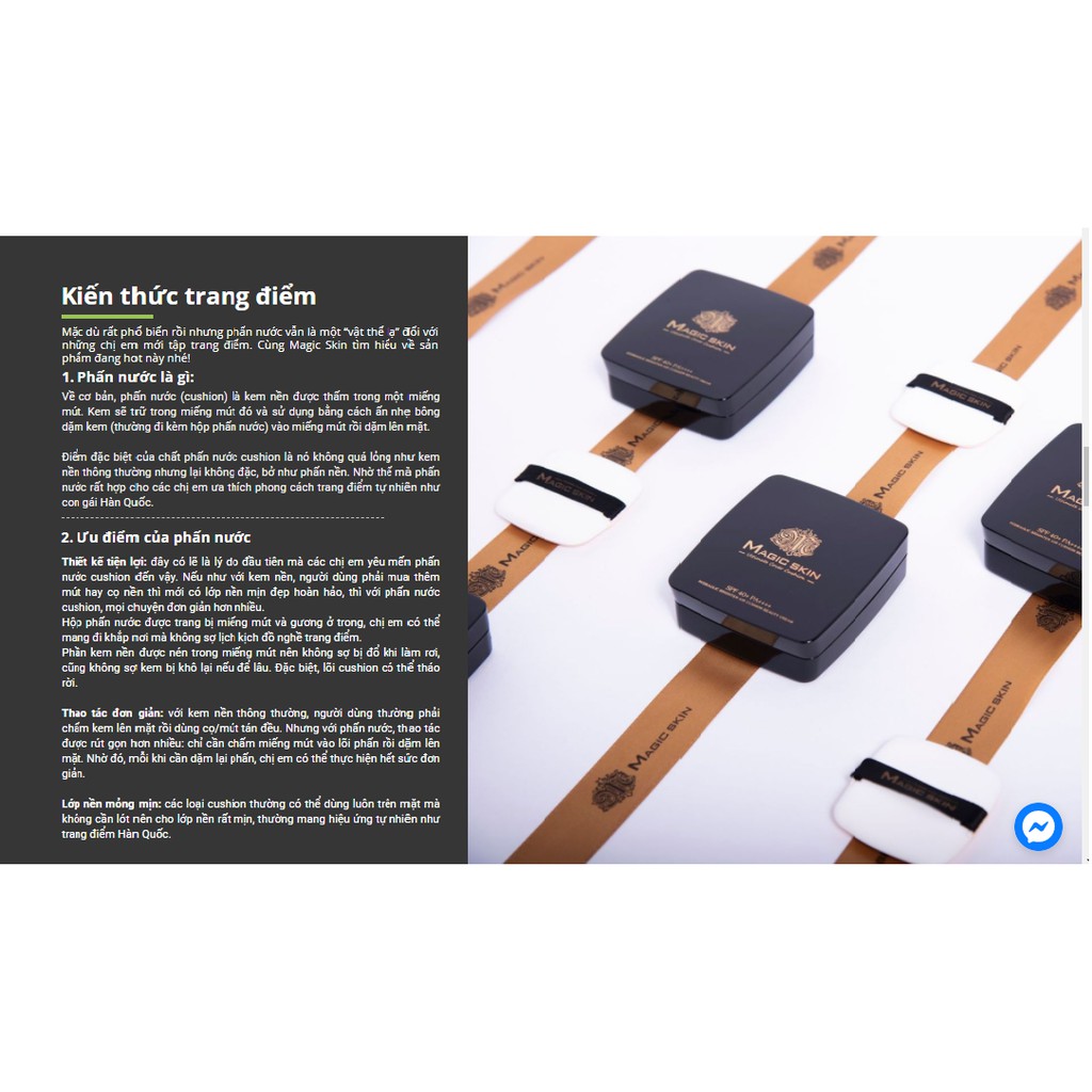 ULTIMATEC CC CUSHION MAGIC SKIN : PHẤN NƯỚC NGỌC TRAI TƯƠI MUA 2 TẶNG 1 SON TRỊ GIÁ 210K | BigBuy360 - bigbuy360.vn