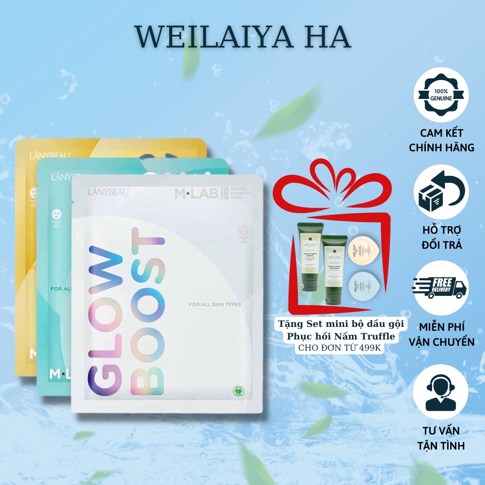 Mặt Nạ Sợi Tre Mlab Lány Beau Sơn Tùng MTP Ngừa Lão Hóa