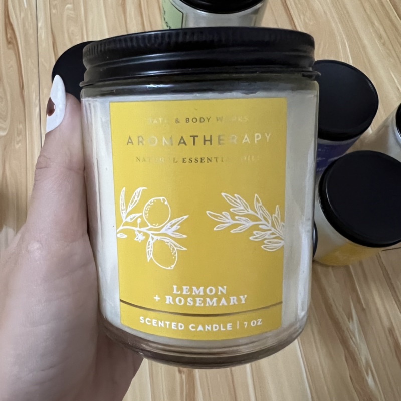 Nến thơm 1 bấc Bath & body works - Aromatherapy - nến dòng thư giãn