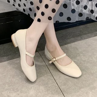 Giày búp bê 3 phân nữ tính thanh lịch XKP3