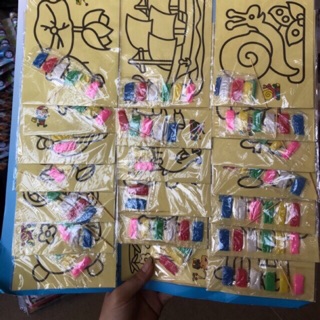 Vỉ tranh cát 20 tờ