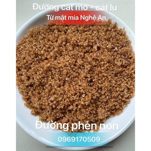 1kg đường cát hoa mơ (cát lu) hay còn gọi là đường phèn non Nghệ An