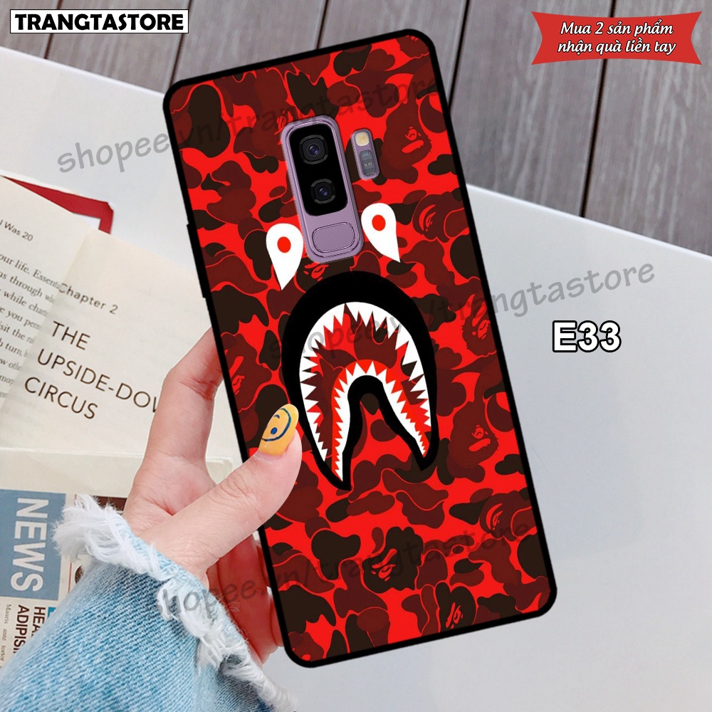 Ốp lưng Samsung S9 - S9 Plus in hình các thương hiệu nổi tiếng