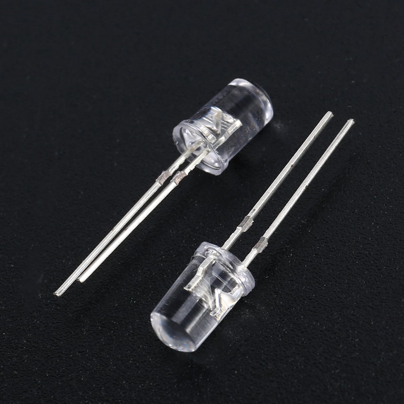Set 100 Đèn led uv 5mm Ánh Sáng Tím Chất Lượng Cao